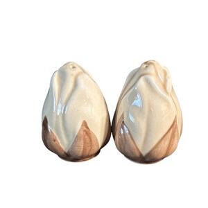 Franciscan Cafe Royal salt and pepper shakers earthenware rose bud 1980's